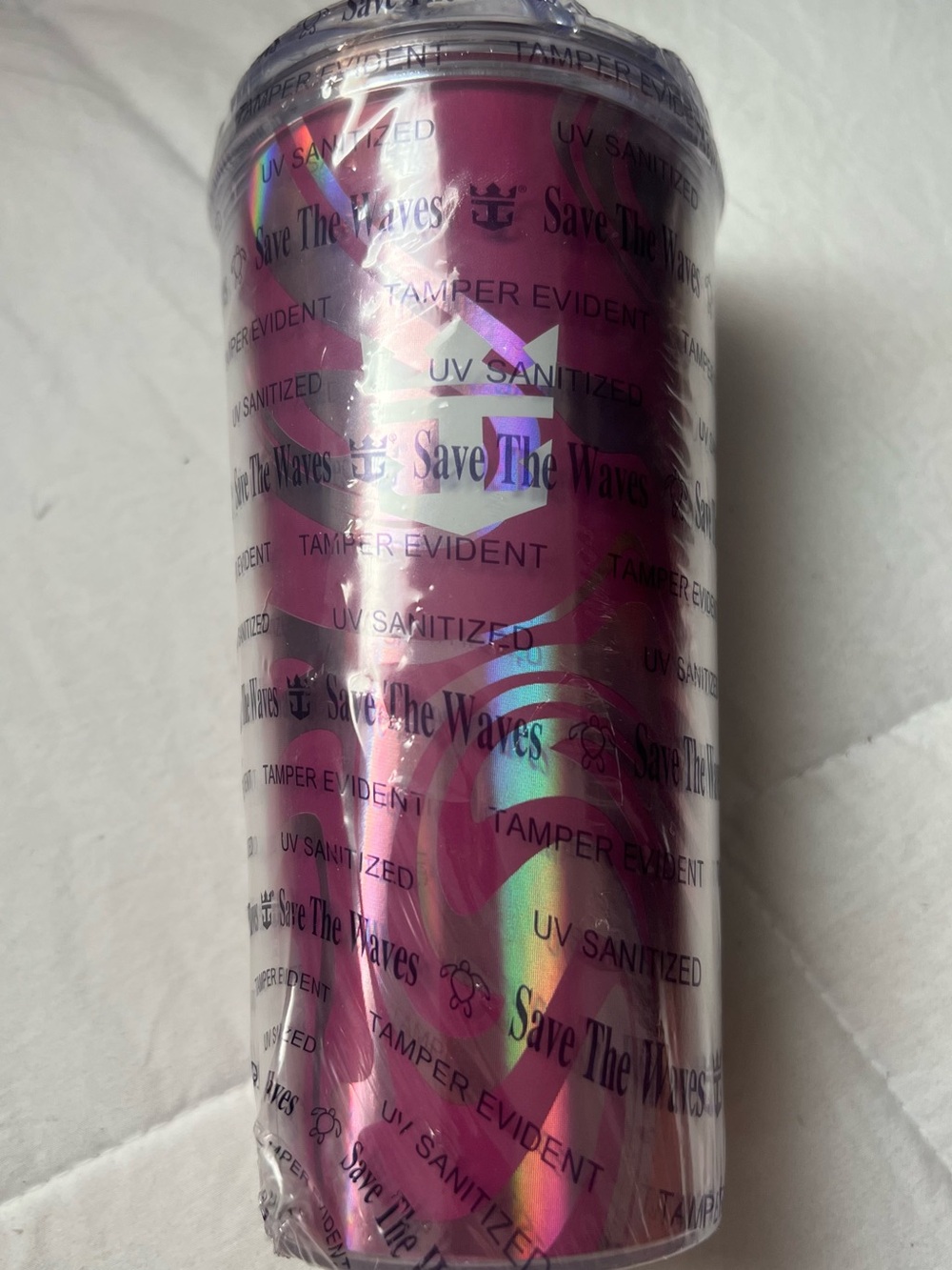 Royal Caribbean and Coca-Cola thermal glass  "Save The Waves" 2025,